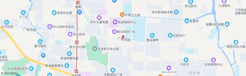常州皮革城路桥南洋广场_公交站地图_常州公交_妙搜公交查询2025