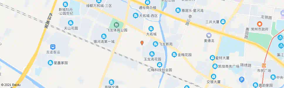 常州飞龙路_公交站地图_常州公交_妙搜公交查询2025