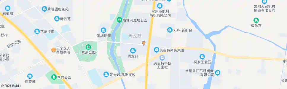 常州青洋路竹林路_公交站地图_常州公交_妙搜公交查询2025