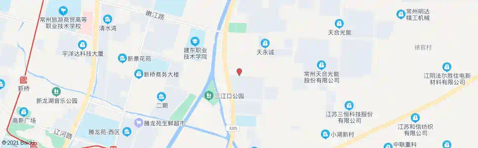 常州天合路通江路_公交站地图_常州公交_妙搜公交查询2025