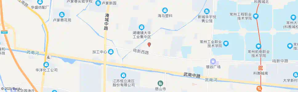 常州新雅北路_公交站地图_常州公交_妙搜公交查询2025
