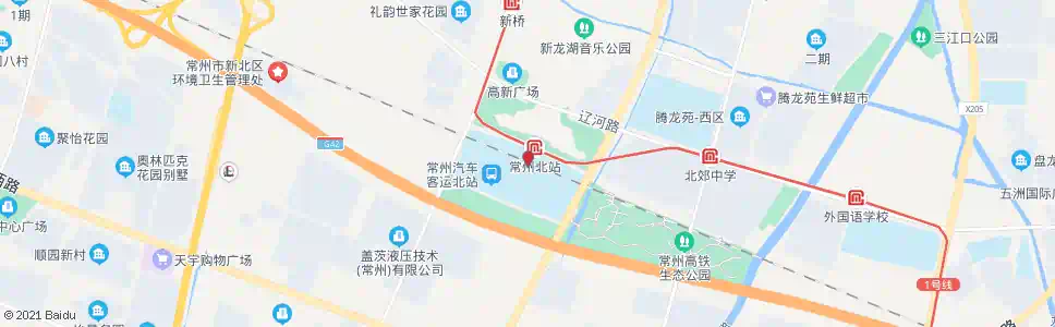 常州东安北_公交站地图_常州公交_妙搜公交查询2025