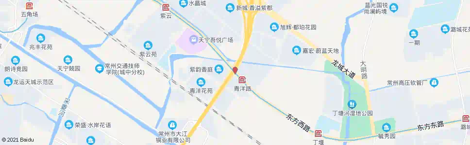 常州东方路青洋路_公交站地图_常州公交_妙搜公交查询2025