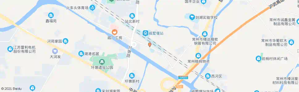 常州戚墅堰区政府_公交站地图_常州公交_妙搜公交查询2025