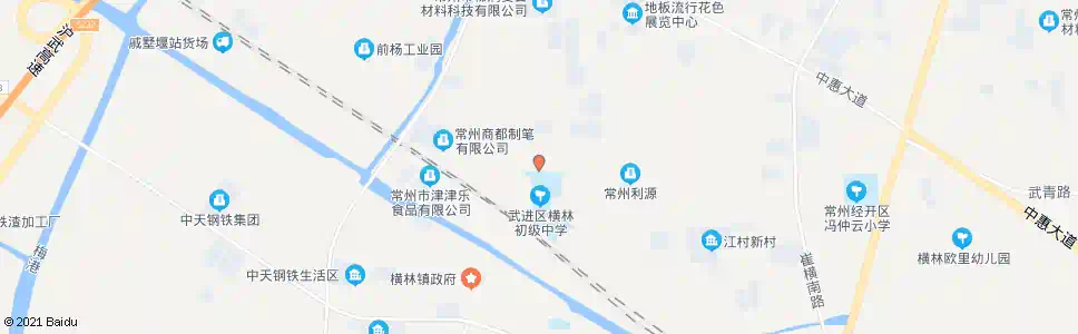 常州横林中学_公交站地图_常州公交_妙搜公交查询2025