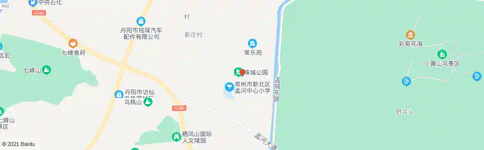常州珠城公园_公交站地图_常州公交_妙搜公交查询2025