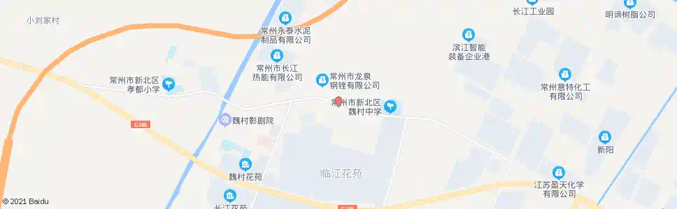 常州魏村_公交站地图_常州公交_妙搜公交查询2025