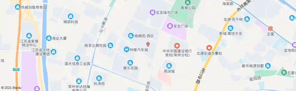 常州棕榈路玫瑰路(梧桐苑南)_公交站地图_常州公交_妙搜公交查询2025
