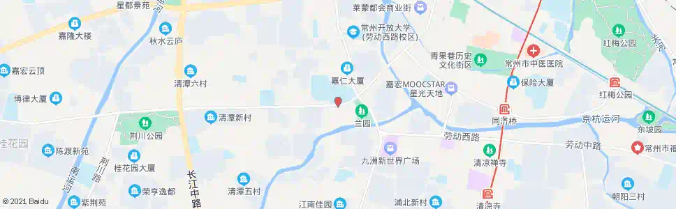 常州中天体育馆_公交站地图_常州公交_妙搜公交查询2025