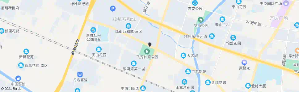 常州飞龙公园_公交站地图_常州公交_妙搜公交查询2025