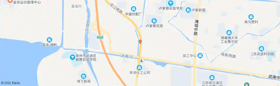 常州湖滨路武南路_公交站地图_常州公交_妙搜公交查询2025