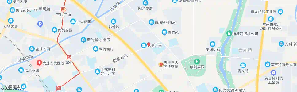 常州新堂路业丰路_公交站地图_常州公交_妙搜公交查询2025