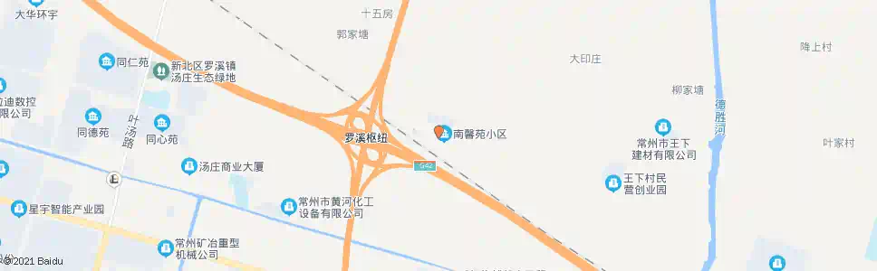 常州四霍庄_公交站地图_常州公交_妙搜公交查询2025