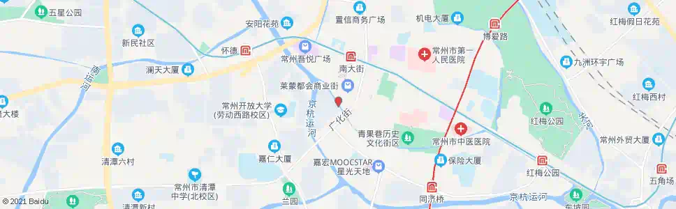 常州天禧桥_公交站地图_常州公交_妙搜公交查询2025