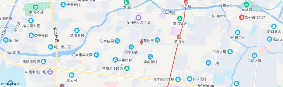 常州丽华路光华路_公交站地图_常州公交_妙搜公交查询2025