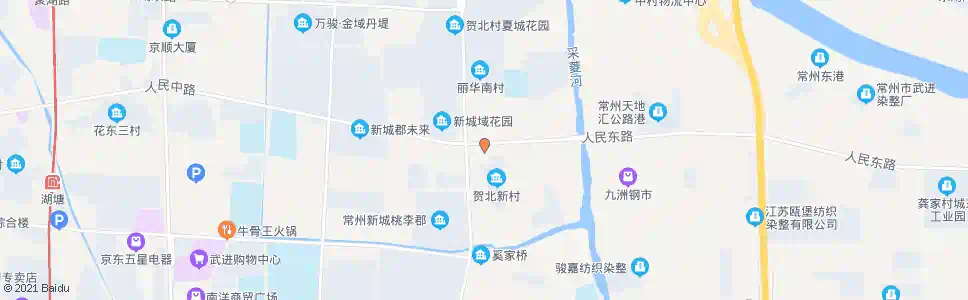 常州贺北村_公交站地图_常州公交_妙搜公交查询2025