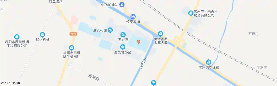常州省奔牛中学_公交站地图_常州公交_妙搜公交查询2025