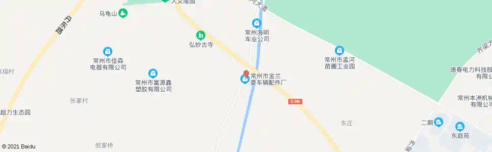 常州孟河敬老院_公交站地图_常州公交_妙搜公交查询2025