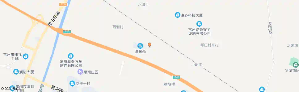 常州东谢村_公交站地图_常州公交_妙搜公交查询2025