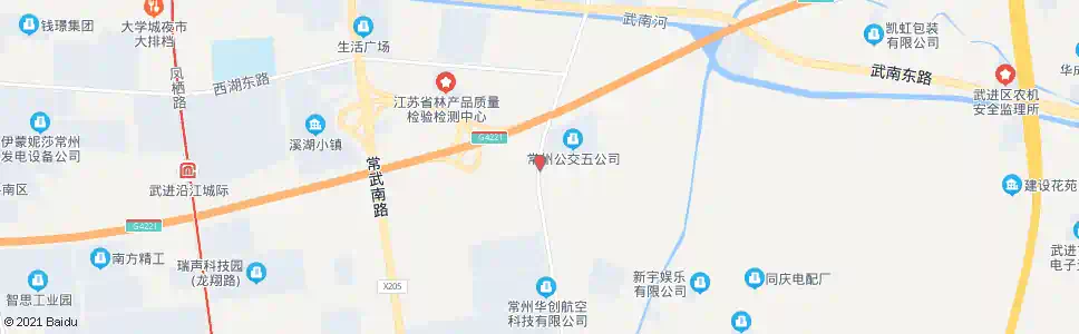 常州公交五公司_公交站地图_常州公交_妙搜公交查询2025