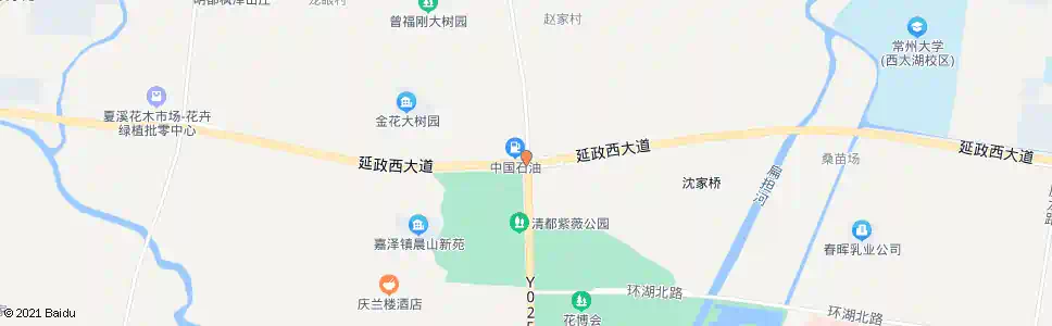 常州紫薇园北_公交站地图_常州公交_妙搜公交查询2025