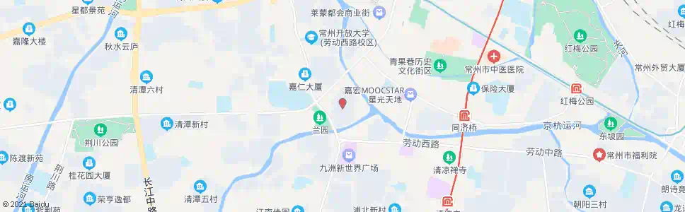 常州兰园(世纪明珠园)_公交站地图_常州公交_妙搜公交查询2025