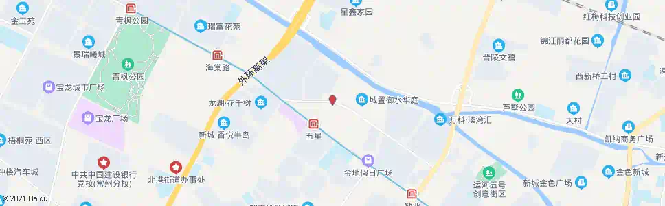 常州蓝天新苑_公交站地图_常州公交_妙搜公交查询2025