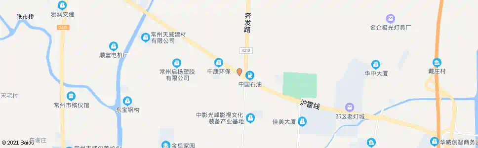 常州宋家村_公交站地图_常州公交_妙搜公交查询2025