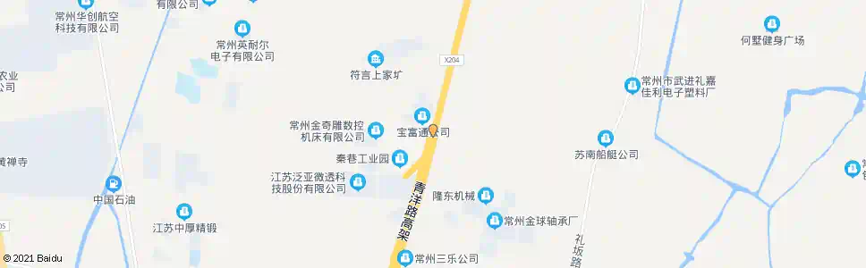 常州傅家塘_公交站地图_常州公交_妙搜公交查询2025