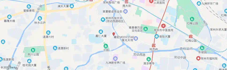 常州广化桥(后马路)_公交站地图_常州公交_妙搜公交查询2025