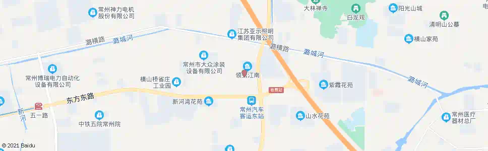 常州领秀江南_公交站地图_常州公交_妙搜公交查询2025
