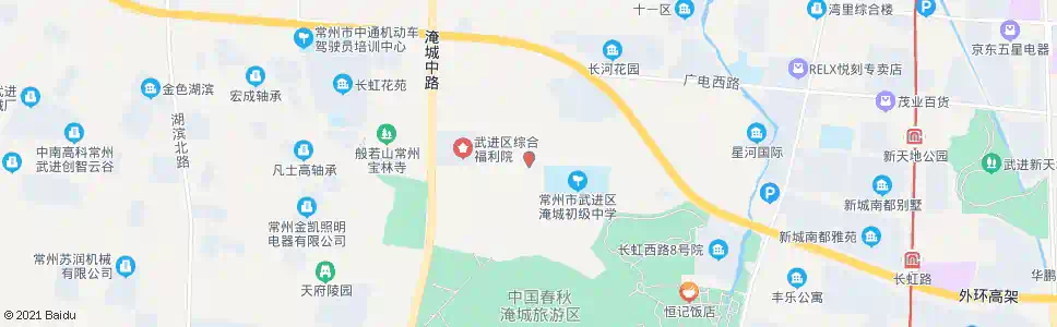 常州大坝村委_公交站地图_常州公交_妙搜公交查询2025