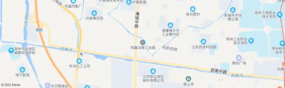 常州鸣新路长江路_公交站地图_常州公交_妙搜公交查询2025
