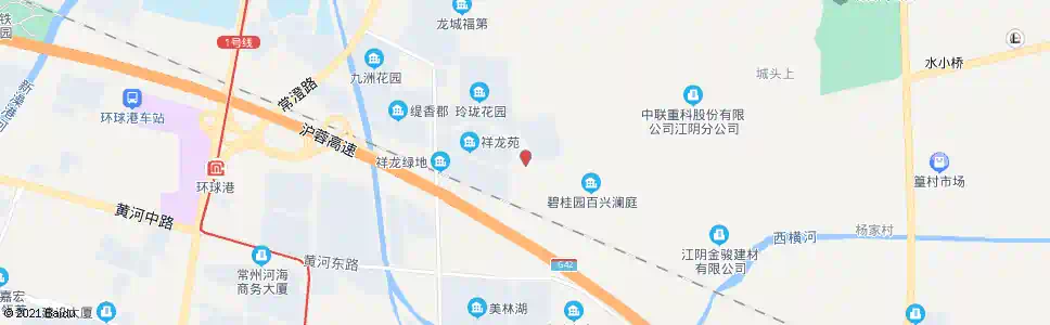 常州璜土融城公交站_公交站地图_常州公交_妙搜公交查询2025