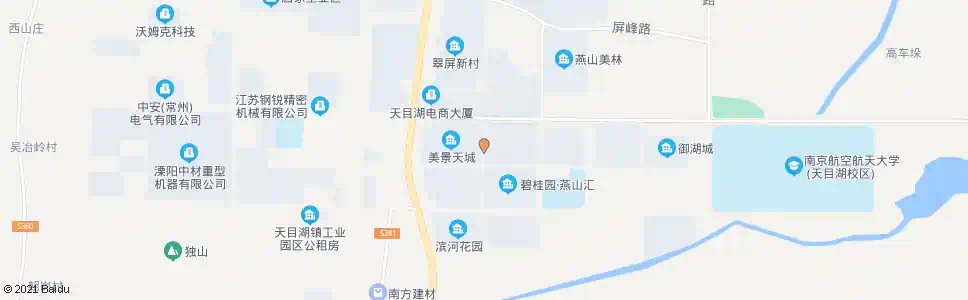常州美景天城_公交站地图_常州公交_妙搜公交查询2025