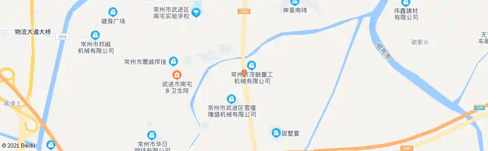 常州塘巷村_公交站地图_常州公交_妙搜公交查询2025