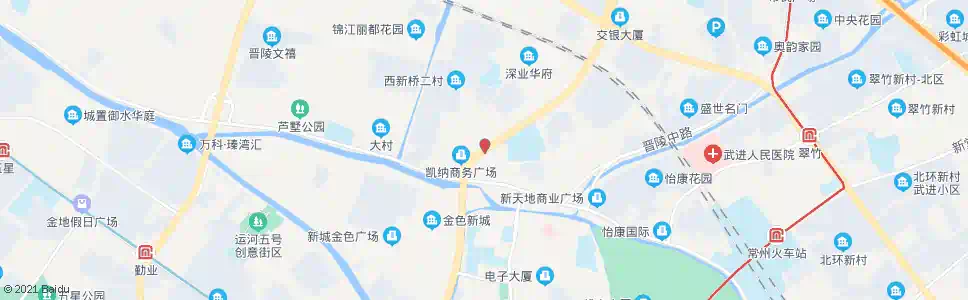 常州通江路崇文路_公交站地图_常州公交_妙搜公交查询2025
