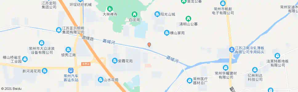 常州横山镇政府_公交站地图_常州公交_妙搜公交查询2025
