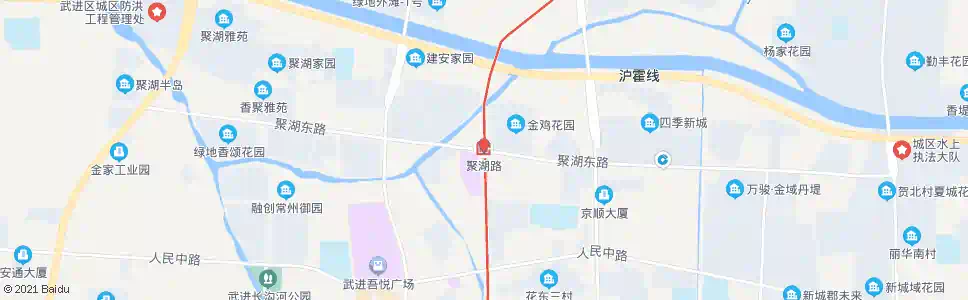 常州聚湖路长江路_公交站地图_常州公交_妙搜公交查询2025