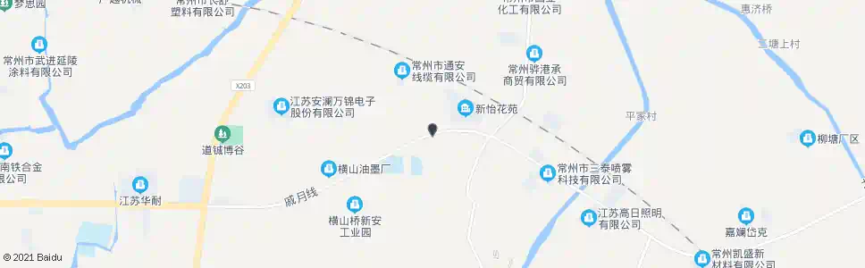 常州新安村委_公交站地图_常州公交_妙搜公交查询2025