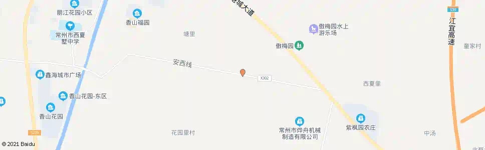 常州野田庄_公交站地图_常州公交_妙搜公交查询2025