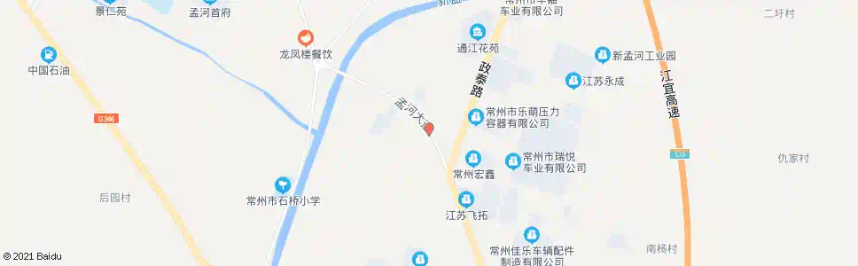 常州宇顺铜业_公交站地图_常州公交_妙搜公交查询2025
