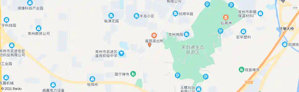 常州遥观卫生院_公交站地图_常州公交_妙搜公交查询2025