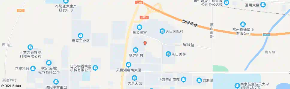 常州翠屏新村_公交站地图_常州公交_妙搜公交查询2025