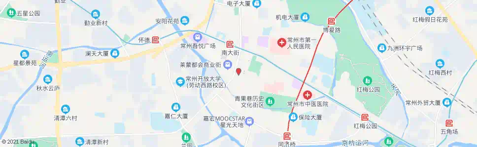 常州江苏技术师范学院_公交站地图_常州公交_妙搜公交查询2025