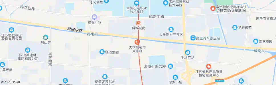 常州凤栖路武南路_公交站地图_常州公交_妙搜公交查询2025