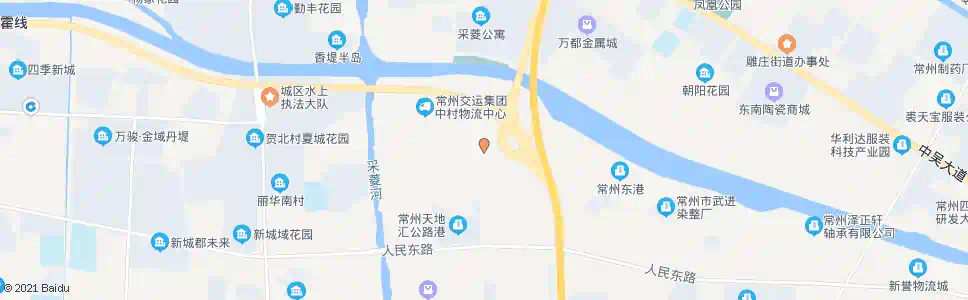 常州延陵村中_公交站地图_常州公交_妙搜公交查询2025