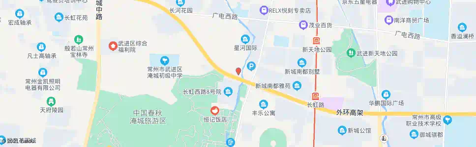 常州长虹路兰陵路(林家桥)_公交站地图_常州公交_妙搜公交查询2025