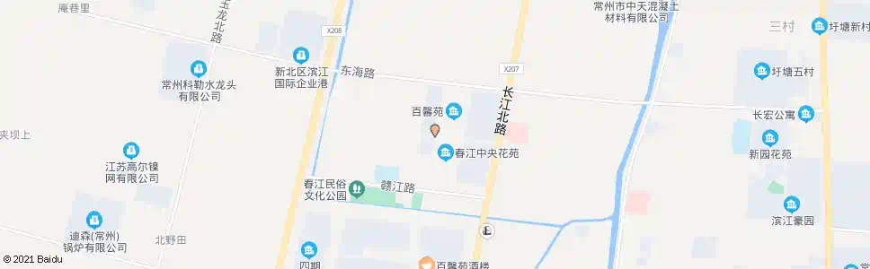 常州兴民四路祁连山路_公交站地图_常州公交_妙搜公交查询2025