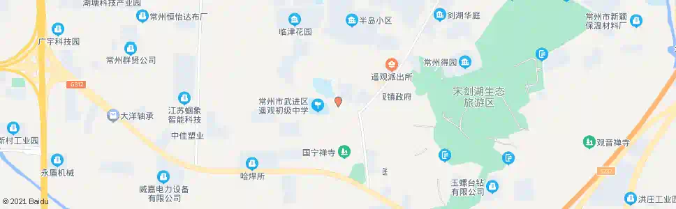 常州遥观镇_公交站地图_常州公交_妙搜公交查询2025